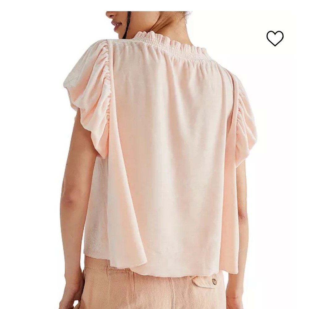 Free People Velvet Crop Top ❤️